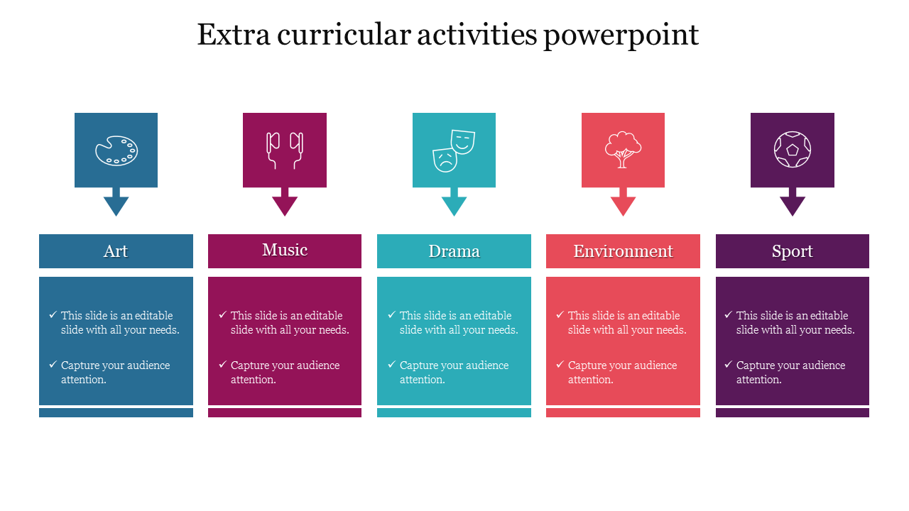 Best Extra Curricular Activities PowerPoint  